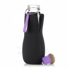 Эко бутылка Black + Blum стеклянная Eau Good Фиолетовая
