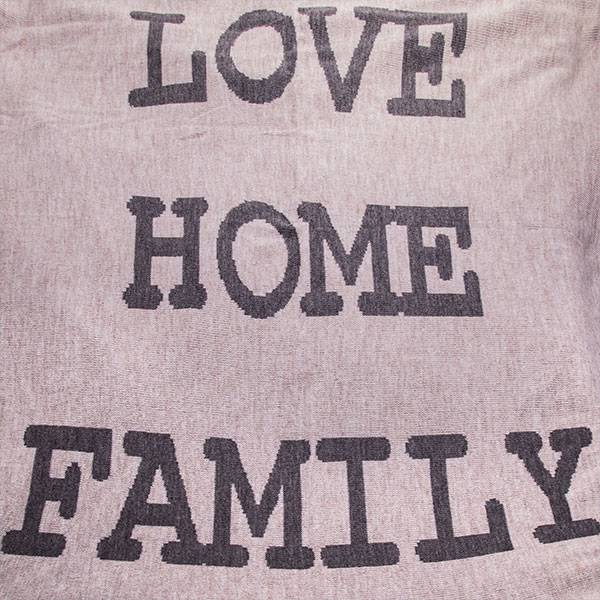 Плед Decorlab с надписью (на выбор)