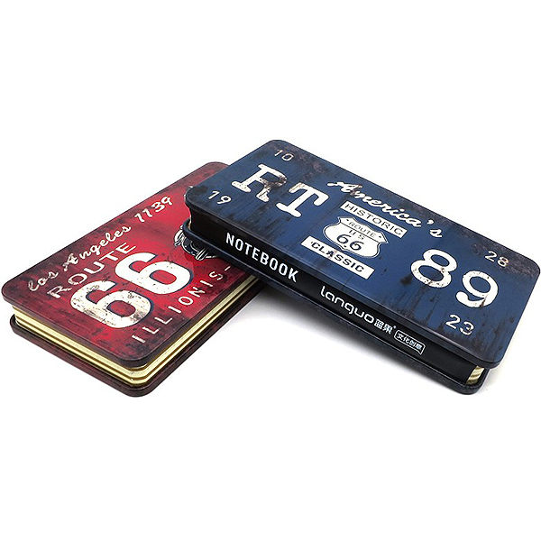 Блокнот Languo RT-89 в металлической обложке