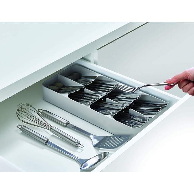 Організатор для столових приборів Joseph Joseph Подвійний Сірий