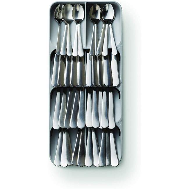 Організатор для столових приборів Joseph Joseph Подвійний Сірий