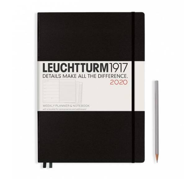 Еженедельник с заметками Leuchtturm1917 Master Черный 2020 (359877)