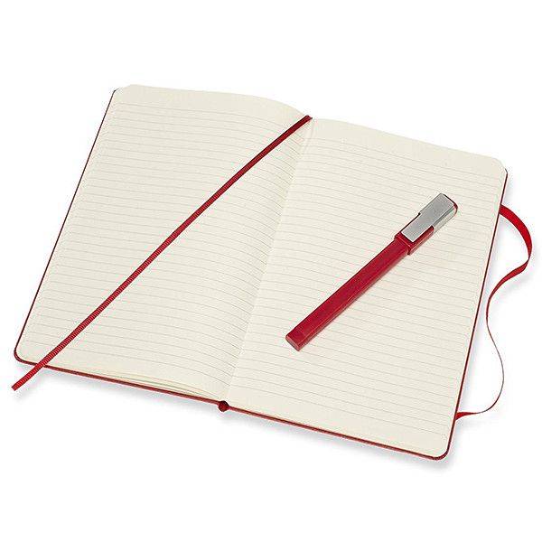Набор Moleskine Красный (Блокнот Линия, Ручка)