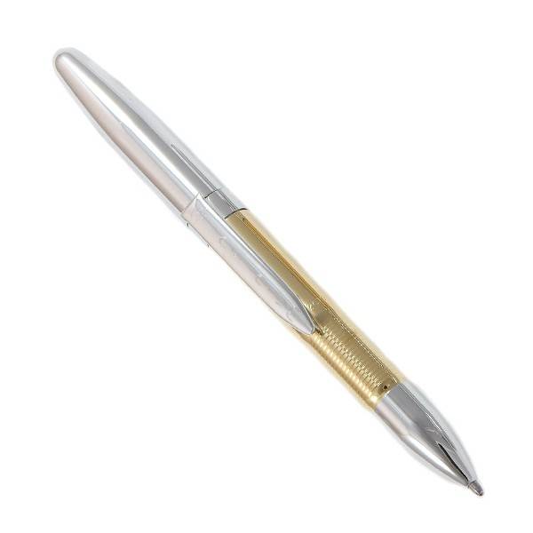 Ручка Titanium Infinium Fisher Space Pen Gold and Chrome (черная паста)