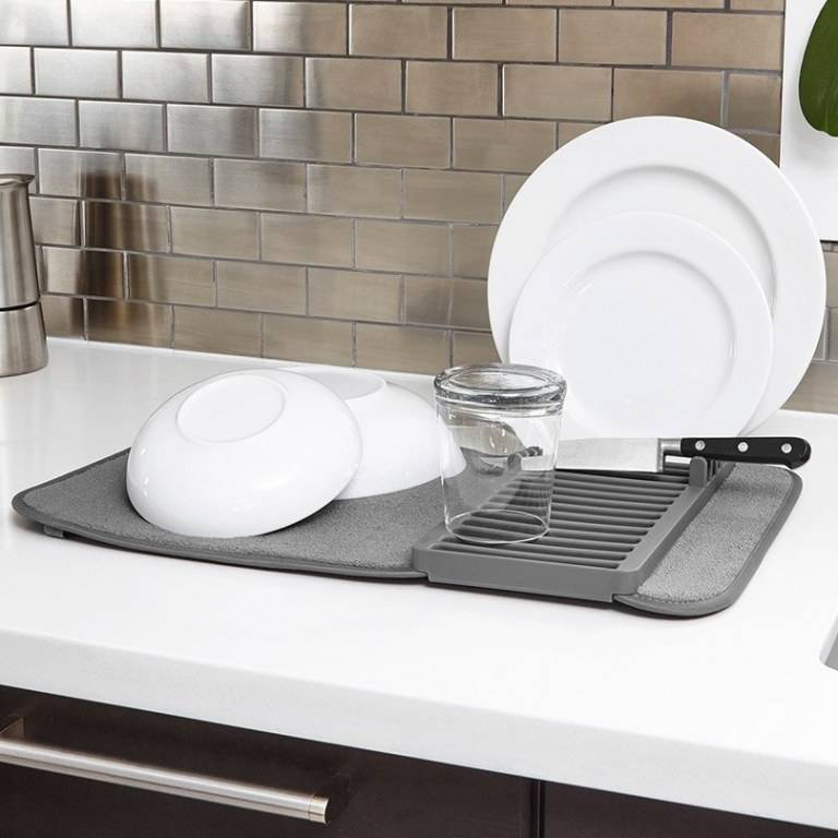 Сушка для посуды UMBRA Udry Mini Серая