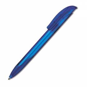 Ручка Кулькова Challenger Soft Clear Пластикова Синя