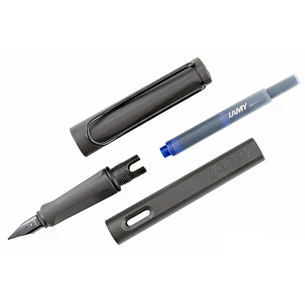 Перьевая ручка Lamy Safari Черная Матовая (F)