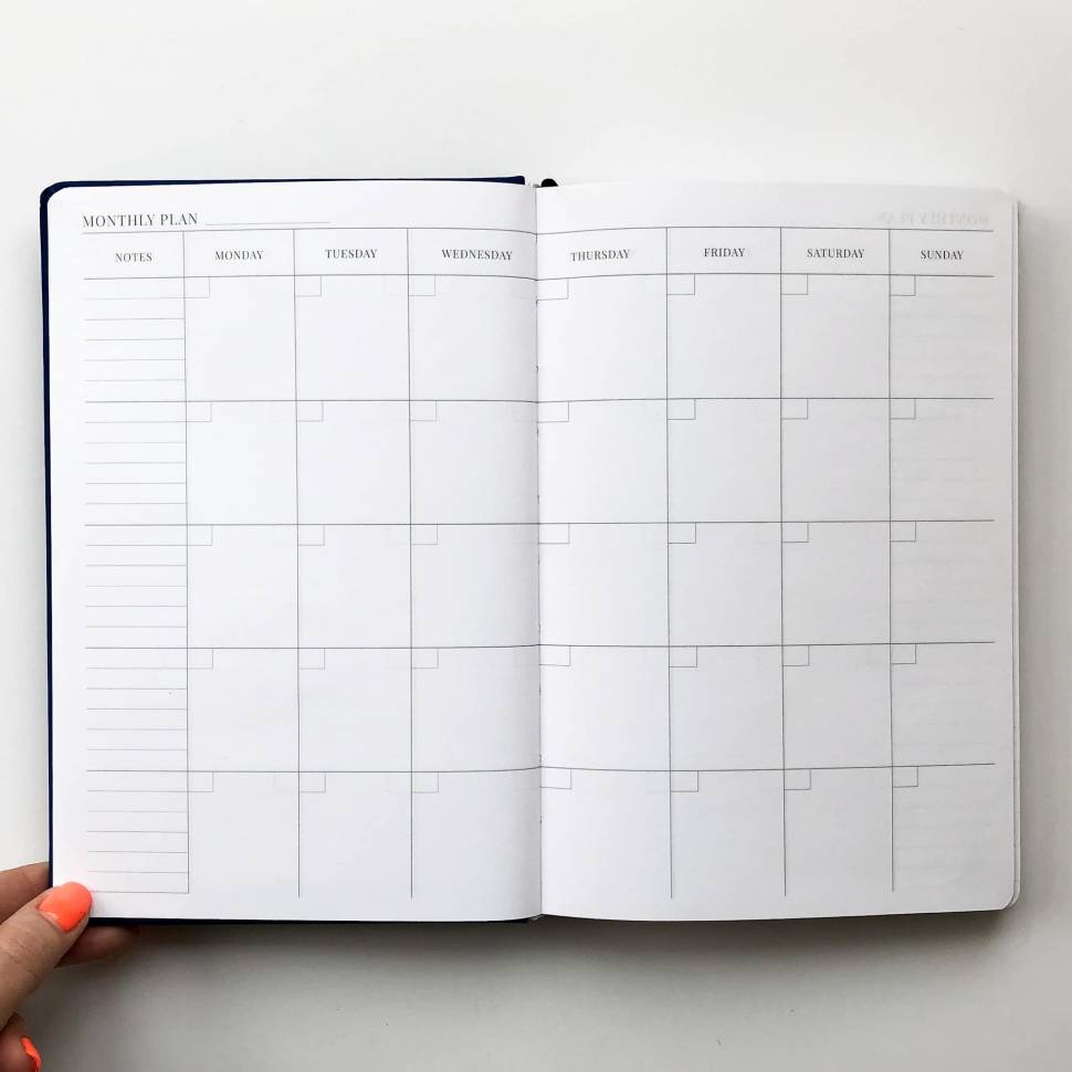 Планер My Perfect Day Active Черный