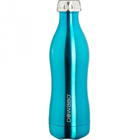 Термос бутылка Dowabo 500 мл Blue Metallic Collection