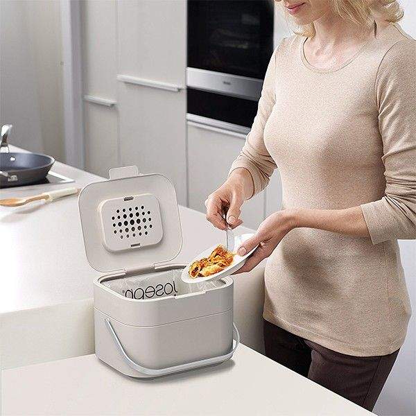 Органайзер для Пищевых Отходов Joseph Joseph 4 л Белый