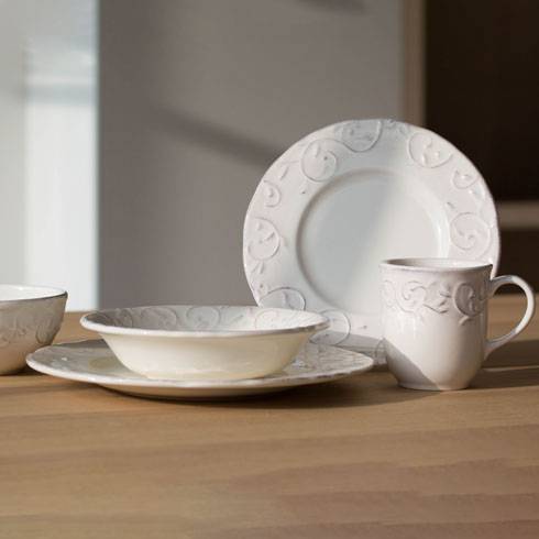 Тарелка десертная Cosy&Trendy FESTON VINE CREAM D22CM