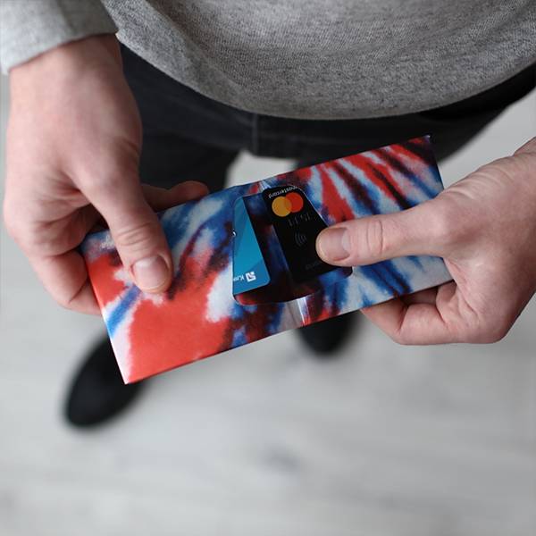 Кошелек Paper Ninja Tie Dye