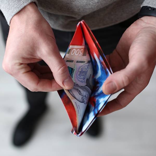 Кошелек Paper Ninja Tie Dye