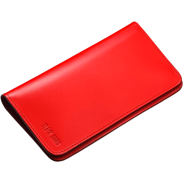 Вертикальное портмоне на магнитах Black Brier Красное (PM6-Red)