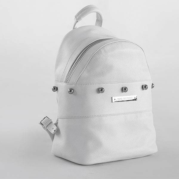 Рюкзак кожаный Мона Yana Belyaeva Белый