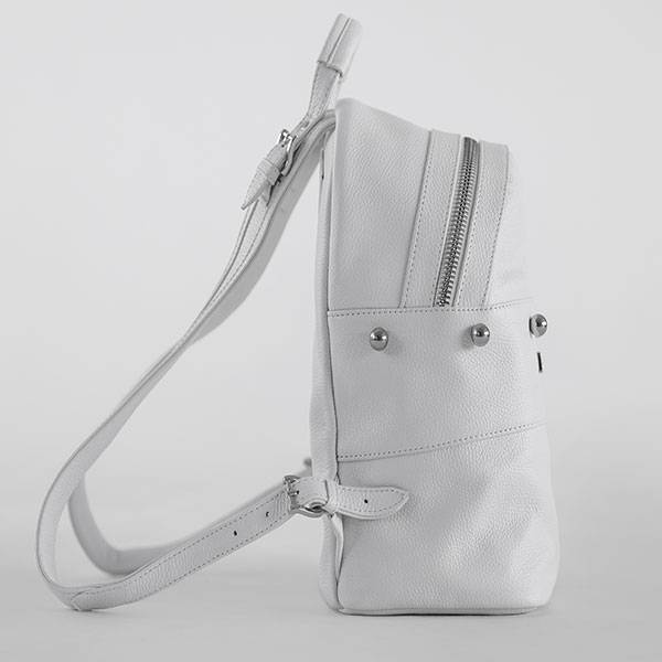 Рюкзак кожаный Мона Yana Belyaeva Белый