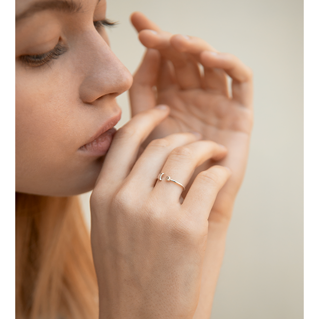 Кольцо Côte & Jeunot Луны