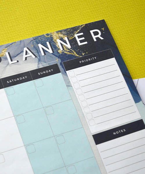 Настольный Планер Monthly Planner Синий