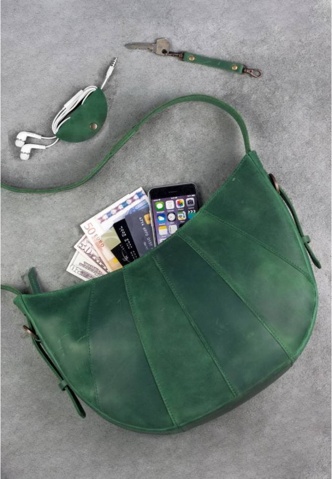 Сумка BlankNote Круассан Смарагд