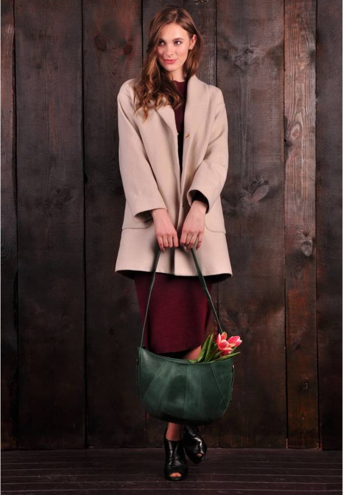 Сумка BlankNote Круассан Смарагд