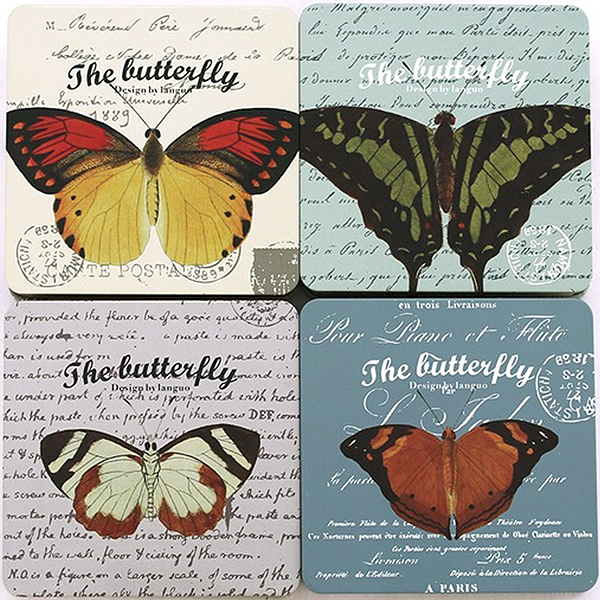 Блокнот Languo Butterfly Lilac в металлической обложке Блокнот Languo Butterfly Lilac в металлической обложке