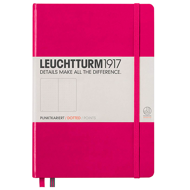 Блокнот Leuchtturm1917 Средний Розовый Точка (344809)