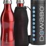 Термос бутылка Dowabo 500 мл Red Metallic Collection