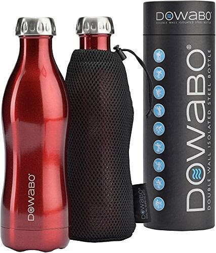 Термос бутылка Dowabo 500 мл Red Metallic Collection