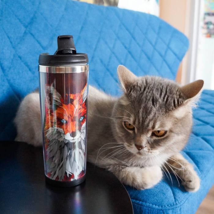 Термокружка Ziz Лис (380 мл)