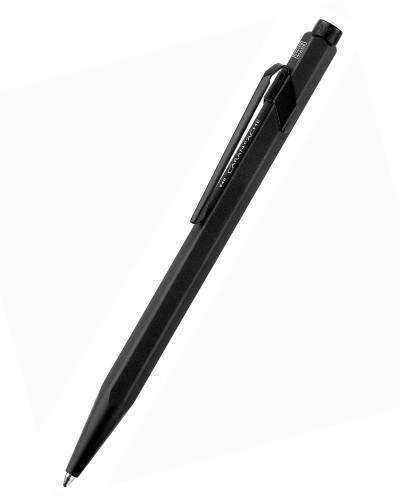 Ручка Caran d'Ache 849 Black Code Черная с черным стержнем + box