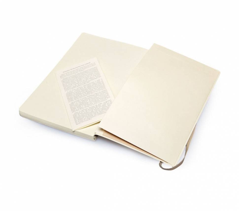 Средний блокнот Moleskine Classic Мягкая обложка Пшеничный Линия