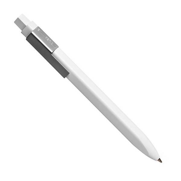 Шариковая ручка Moleskine Click Ballpen белая 0,5
