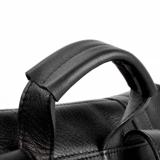 Рюкзак зі шкіри Jizuz Motto чорний