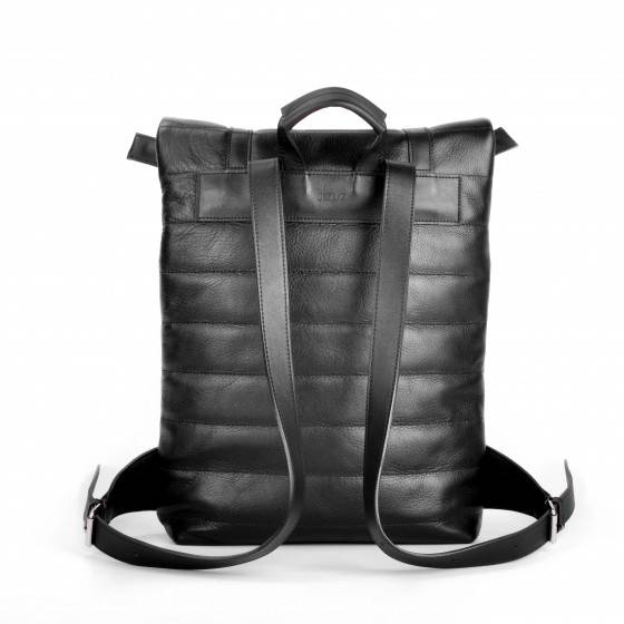 Рюкзак зі шкіри Jizuz Motto чорний