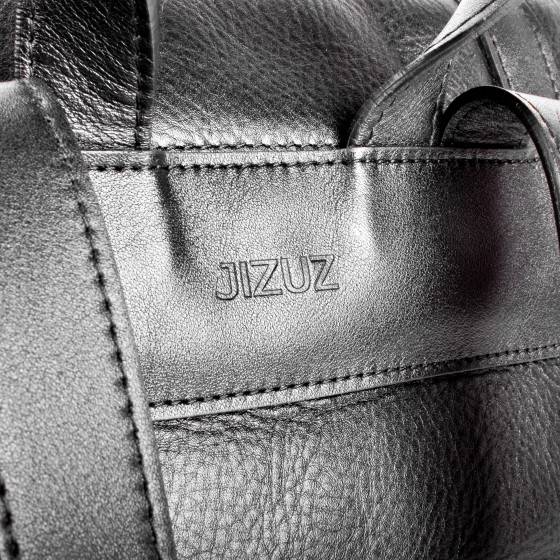 Рюкзак зі шкіри Jizuz Motto чорний