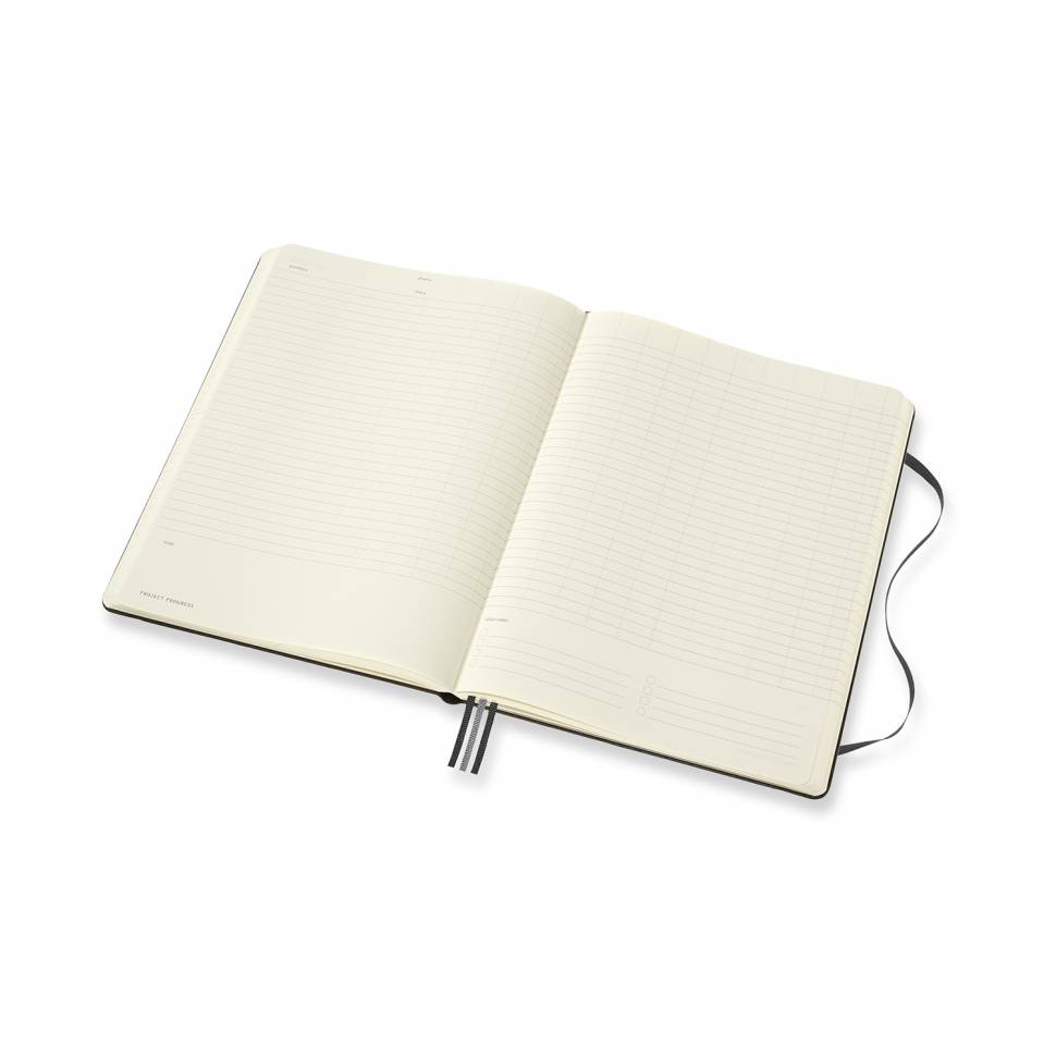 Большой Планировщик Проектов Moleskine PRO Черный