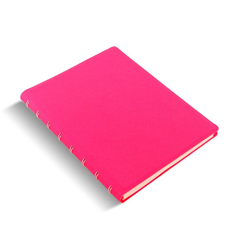 Блокнот Filofax Saffiano A5 Fluoro Pink (115075)