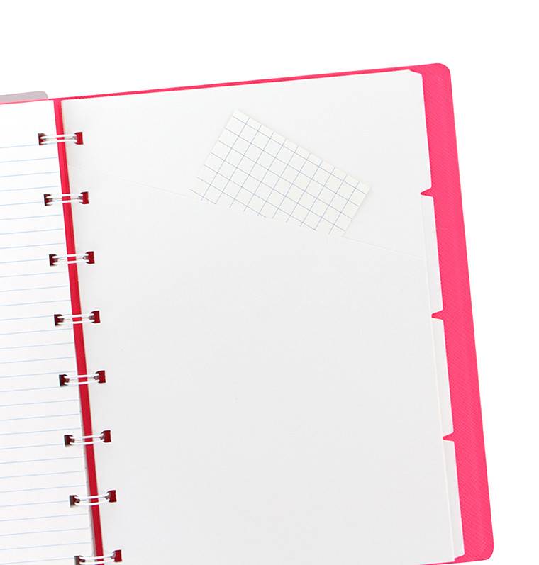 Блокнот Filofax Saffiano A5 Fluoro Pink (115075)