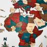 Деревянная карта мира Марсала 200 х 120