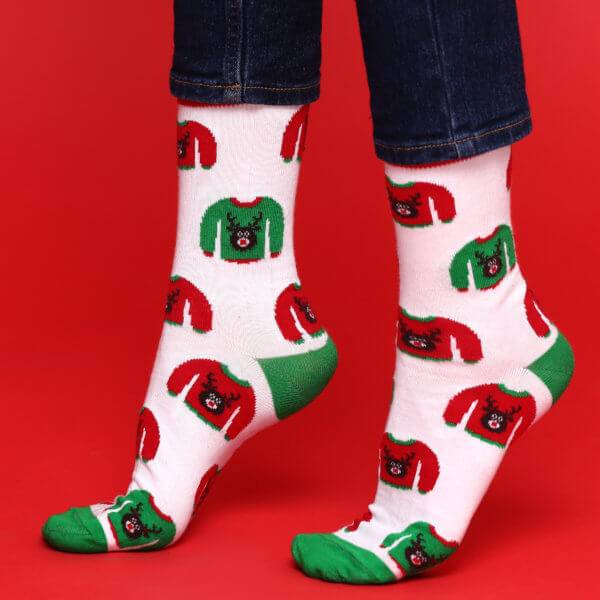 Носки высокие MySox Ugly Sweater Носки высокие MySox Ugly Sweater