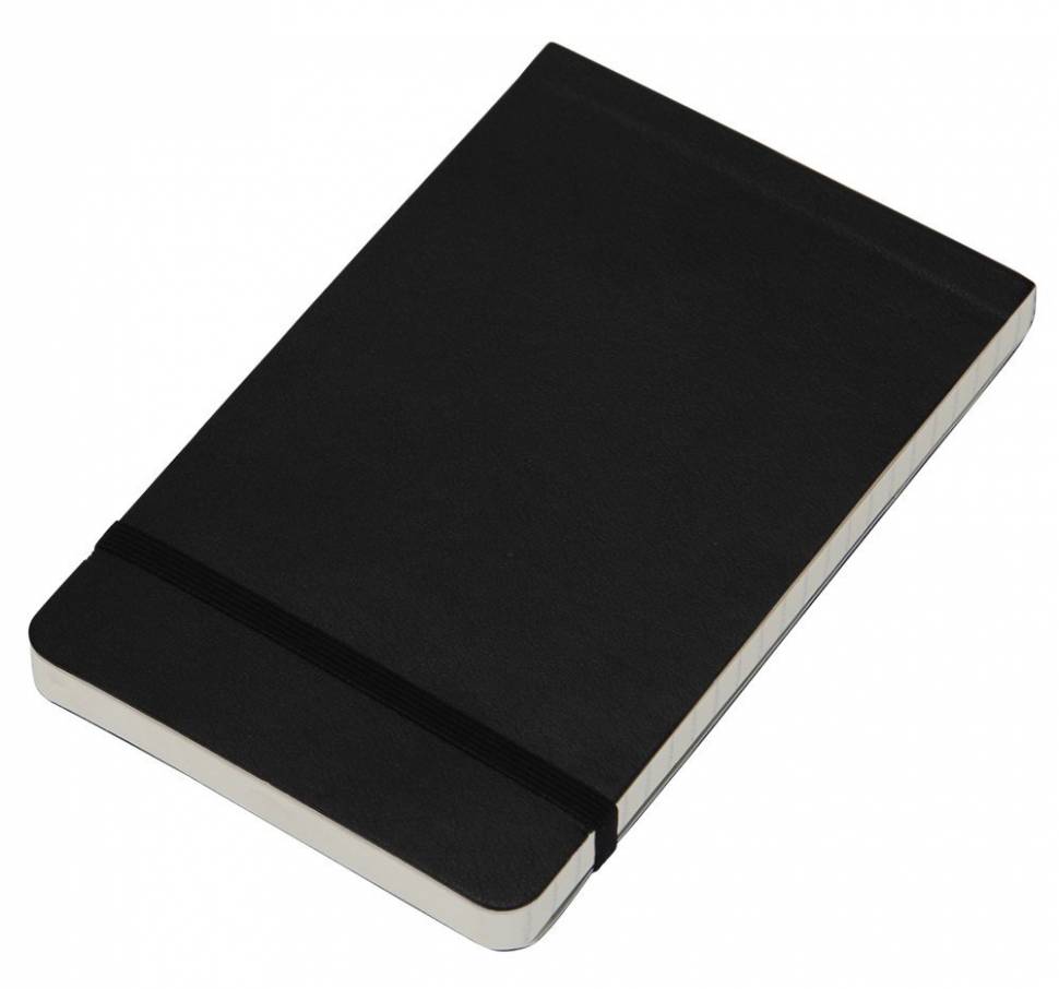 Карманный блокнот Moleskine Reporter Твердая обложка Черный Клетка