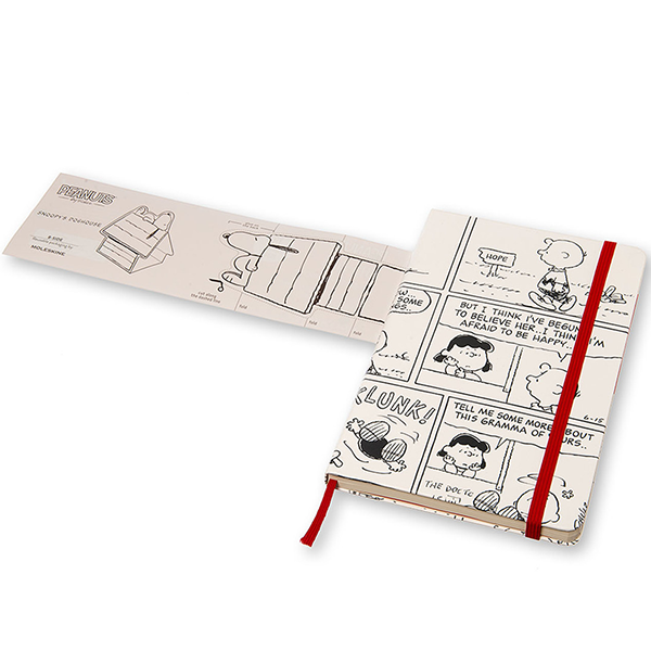 Середній блокнот Moleskine Peanuts Білий