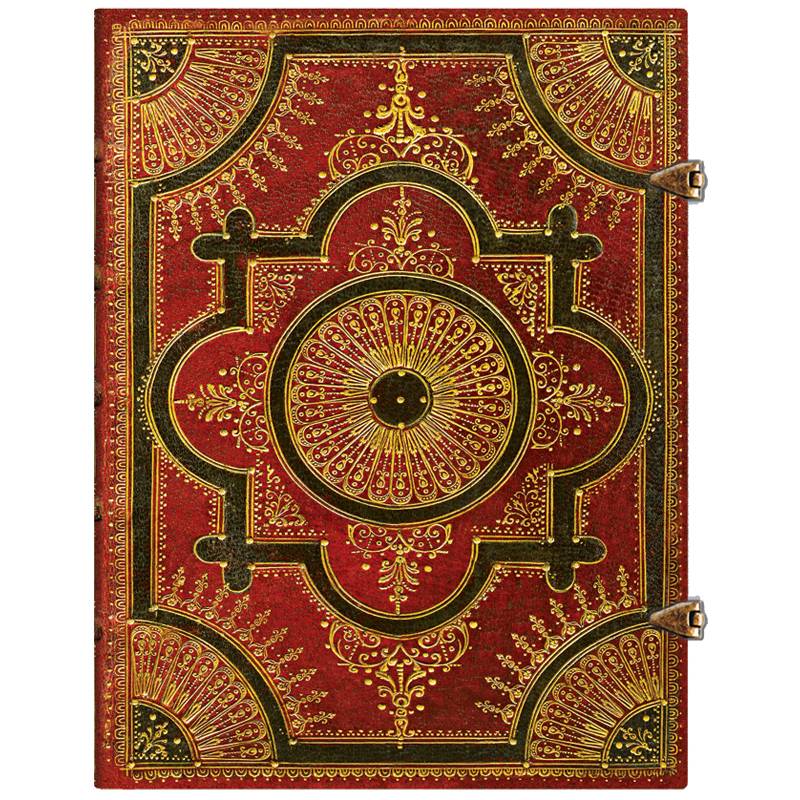 Великий блокнот Paperblanks Бароко Россо