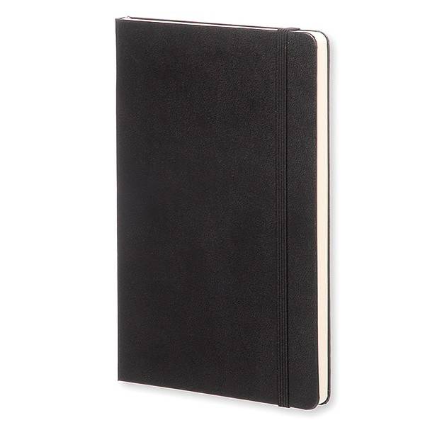 Середній блокнот Moleskine Classic Тверда обкладинка Чорний Чисті аркуші