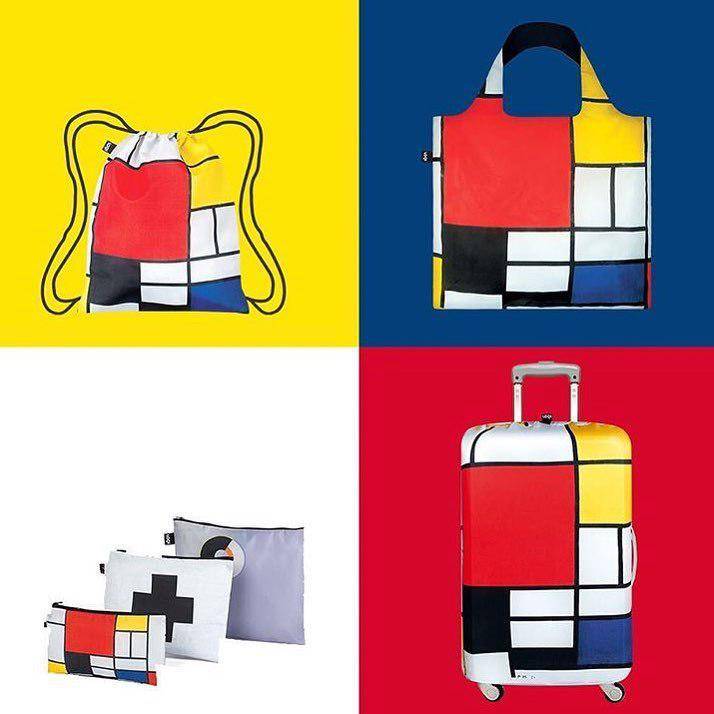 Рюкзак Loqi Piet Mondrian Composition