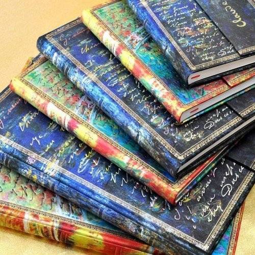 Большой блокнот Paperblanks Манускрипты Моне Лилии Чистые Листы
