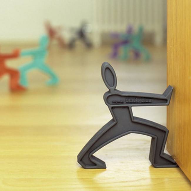 Стоппер для двери Black + Blum James The Doorman Черный