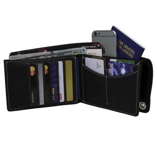 Кожаная сумка-органайзер для документов Black Brier Черная (TK-3-35P)