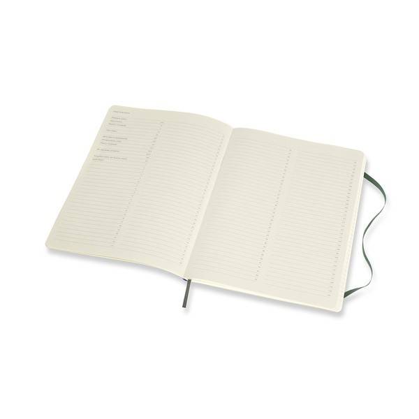 Блокнот Moleskine PRO Большой Лесной Зеленый Мягкий