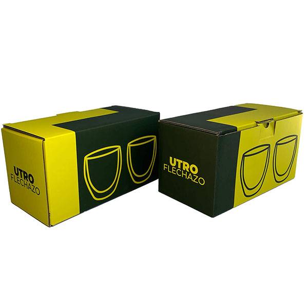 Набор стаканов UTRO Flechazo 250 мл с двойным дном 2 шт